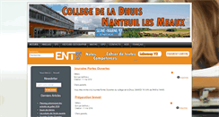 Desktop Screenshot of collegedhuis.fr